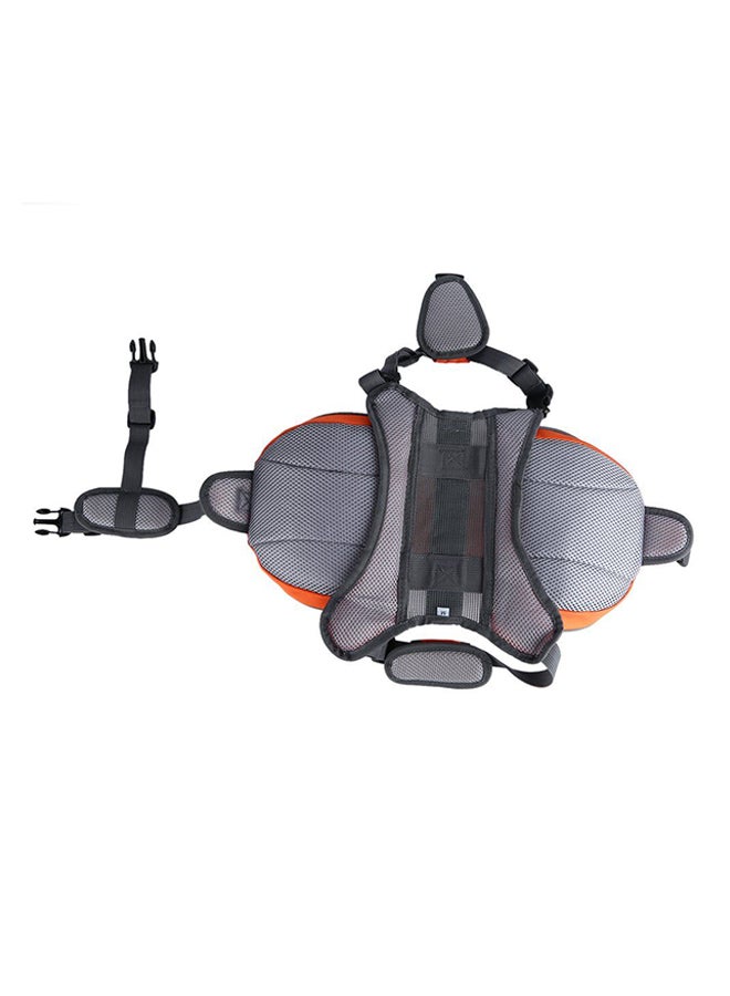 أوتاد حقيبة ظهر للتنزه والسفر بالخارج برتقالي/رمادي Mياردة - Image 4