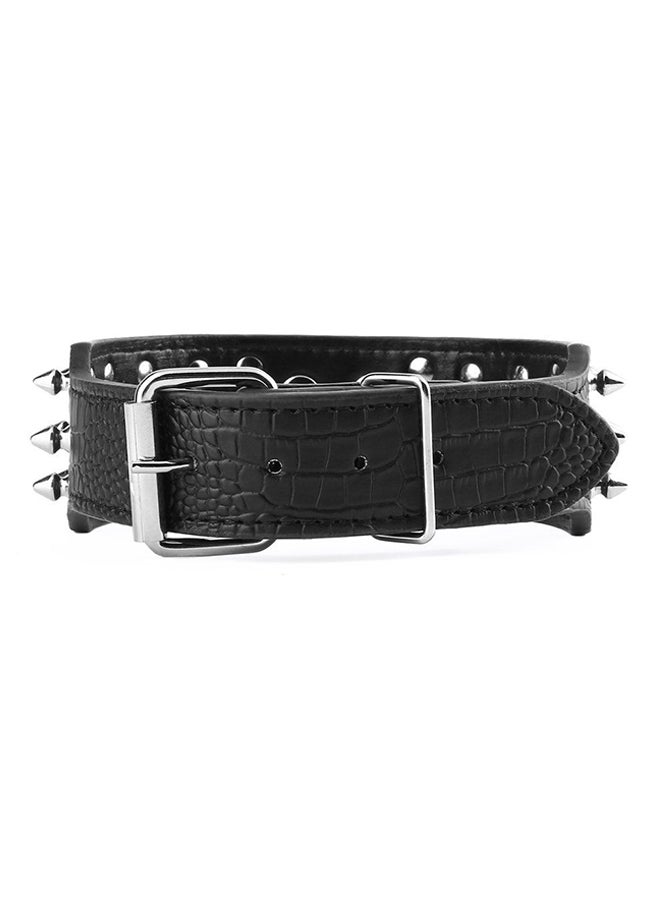 OUTAD Rivets PU Leather Collar Black Myard - Image 3