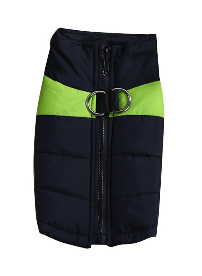 OUTAD Warm Padded Coat Down Vest Jacket Green/Blue  - Image 1