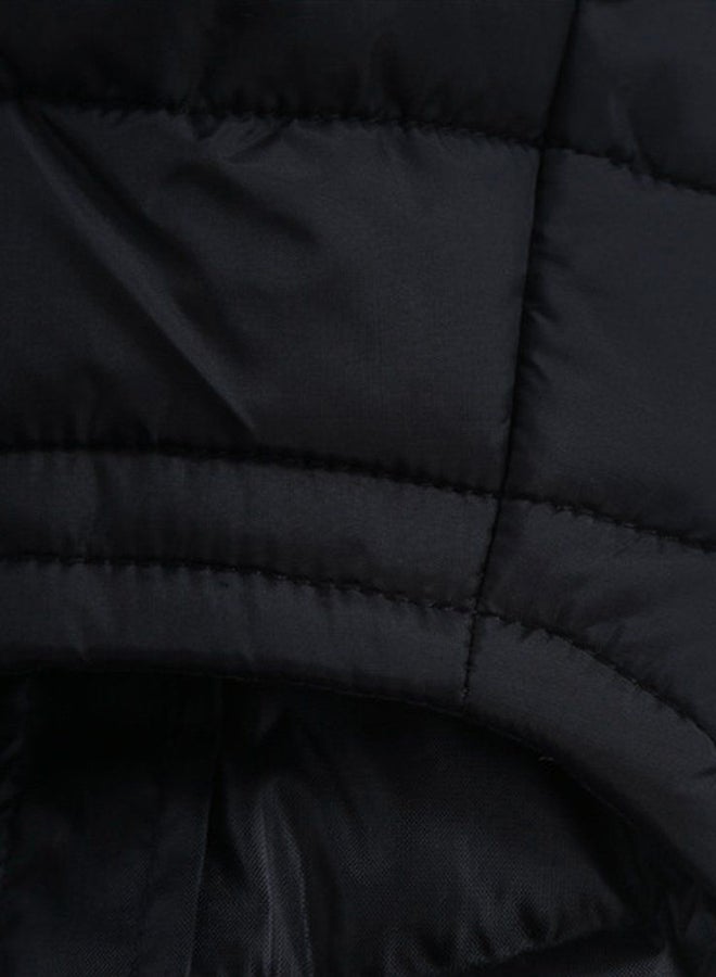 أوتاد معطف مدفئ مبطن أسود/أحمر/فضي 25x10x21سم - Image 5