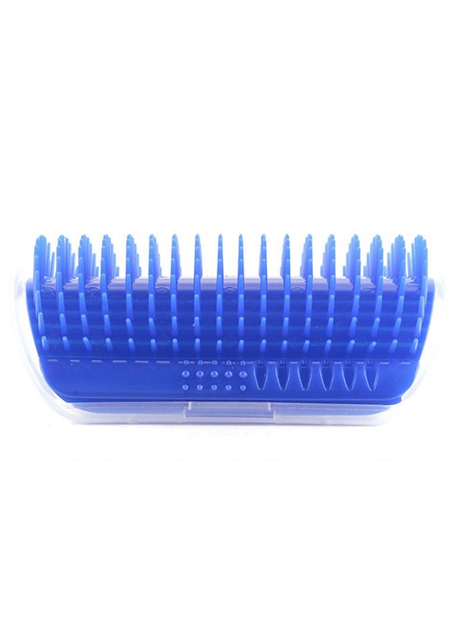 OUTAD Massage Self Groomer Comb Blue/White 127x47x85mm - Image 2