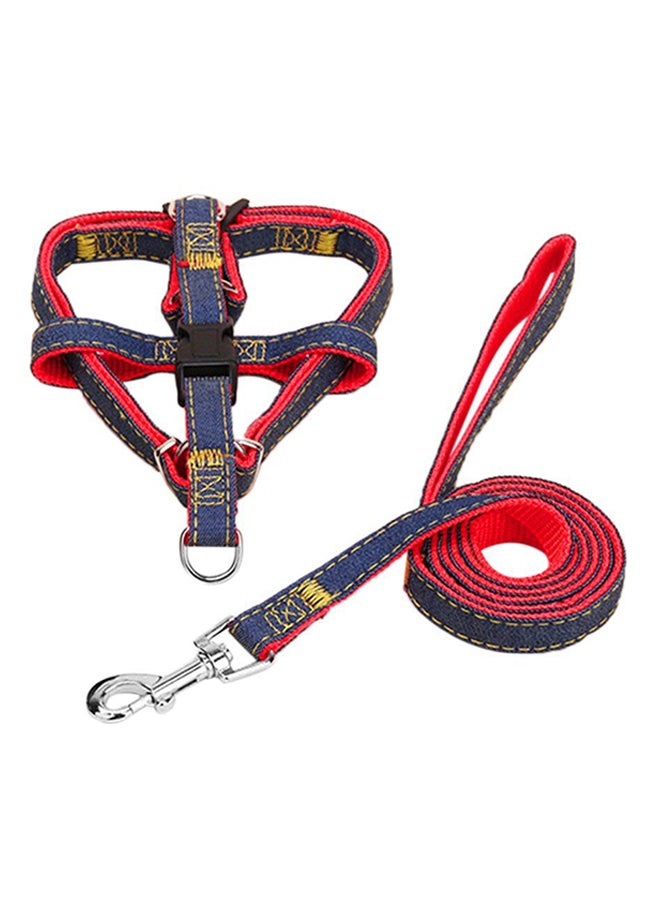 OUTAD Nylon Harness Ropes 2 Piece Red/Blue Syard - Image 1