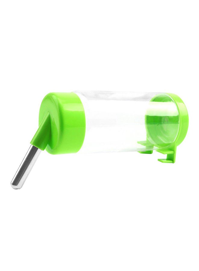 OUTAD Compact Size Automatic Fountains Water Feeder Green/Clear 400ml