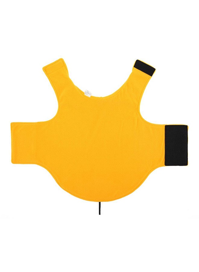 OUTAD Warm Double-Sided Polar Fleece Coat Yellow  - Image 2