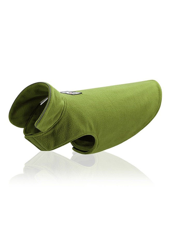 OUTAD Warm Double-Sided Polar Fleece Coat Green - Image 1