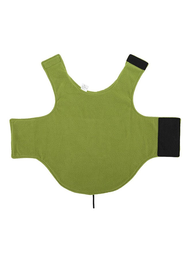 OUTAD Warm Double-Sided Polar Fleece Coat Green - Image 2