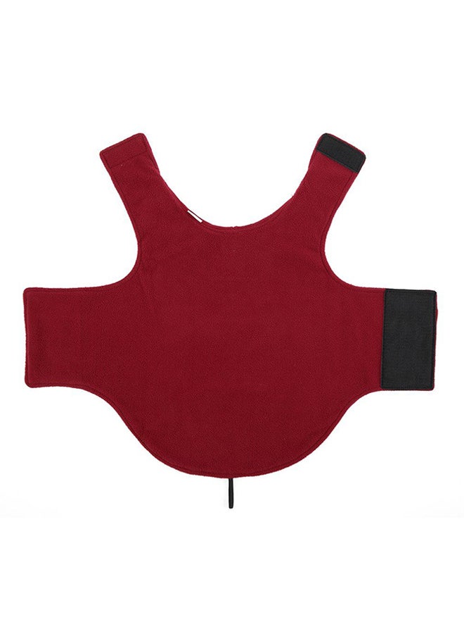 OUTAD Warm Double-Sided Polar Fleece Coat Red  - Image 2