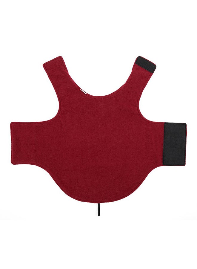 OUTAD Warm Double-Sided Polar Fleece Coat Red - Image 2