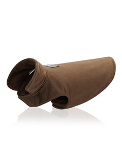 Warm Double-Sided Polar Fleece Coat Brown