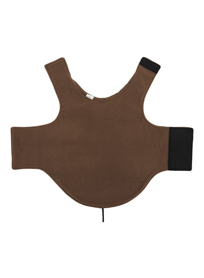 OUTAD - Warm Double-Sided Polar Fleece Coat Brown - Image 1
