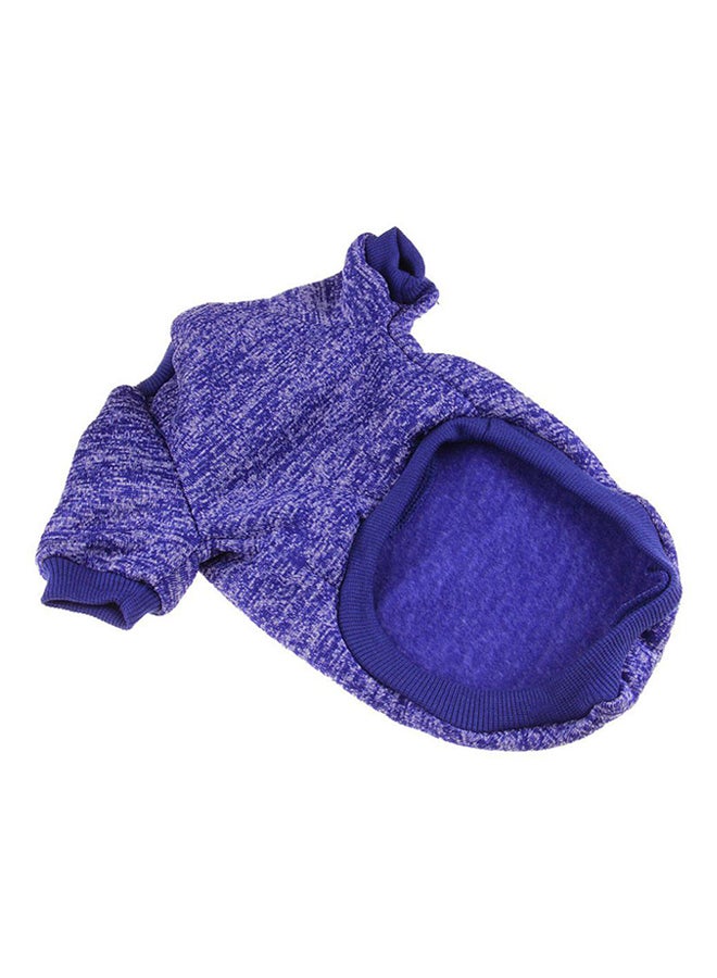 أوتاد سترة شتاء عملية مع غطاء رأس بطول قدمين أزرق داكن XLياردة - Image 2