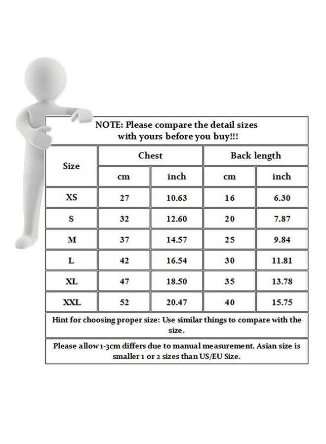 أوتاد سترة للحيوانات الأليفة لفصل الشتاء وردي 35x.5x23.5سم - Image 3