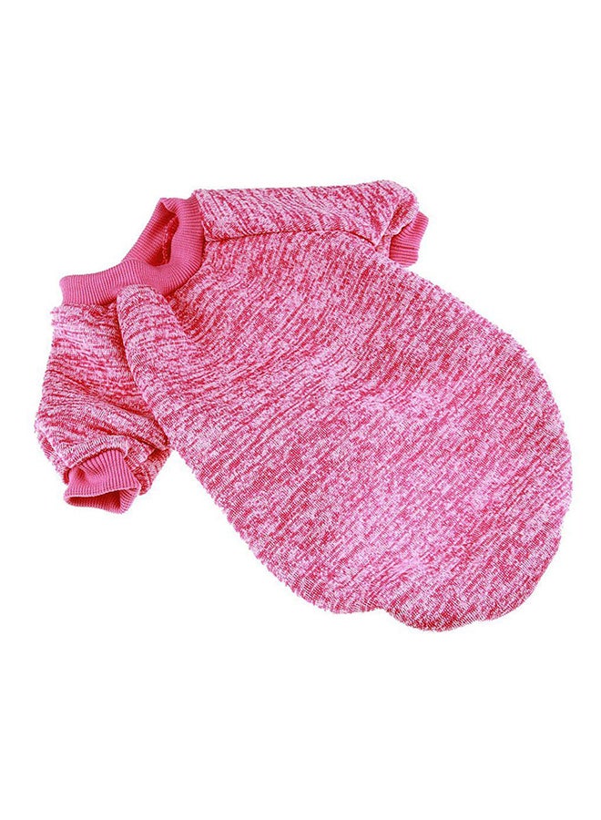 OUTAD 2-Feet Casual Winter Sweater With Hoodie Pink XXLyard  - Image 1