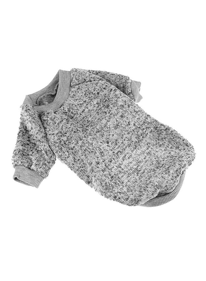 أوتاد سترة شتاء عملية مع غطاء رأس بطول قدمين رمادي XSياردة - Image 1