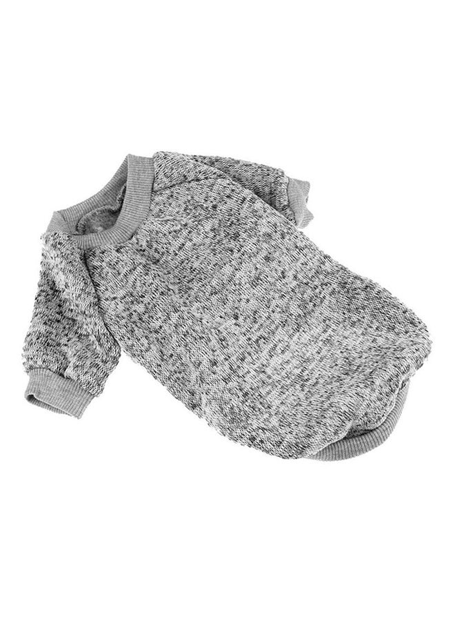 أوتاد سترة شتاء عملية مع غطاء رأس بطول قدمين رمادي XLياردة - Image 1