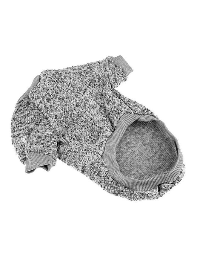 أوتاد سترة شتاء عملية مع غطاء رأس بطول قدمين رمادي XLياردة - Image 2