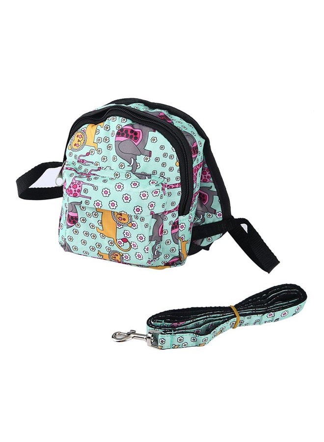 OUTAD Cute Backpack With Leash blue Myard  - Image 1