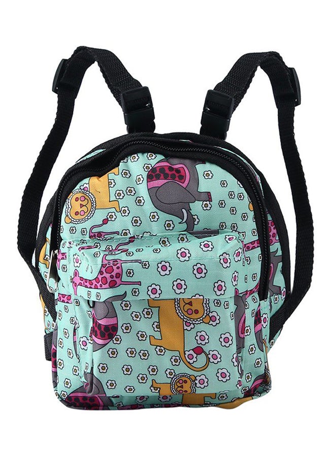 OUTAD Cute Backpack With Leash blue Myard  - Image 4