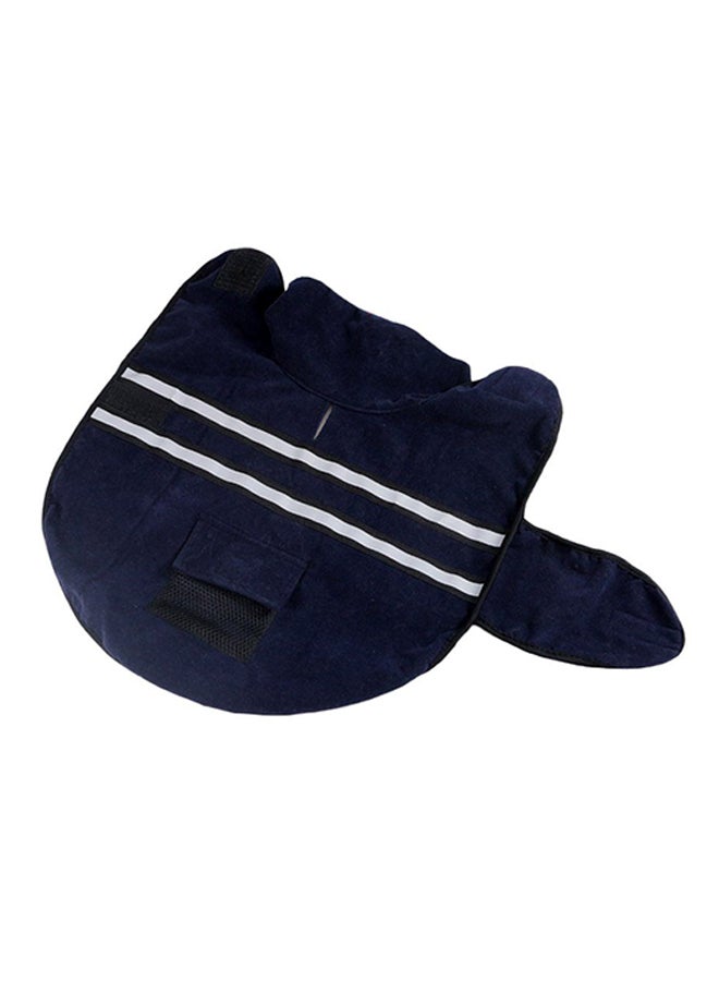 OUTAD Winter Coat With Reflective Belt Navy Blue Syard - Image 1