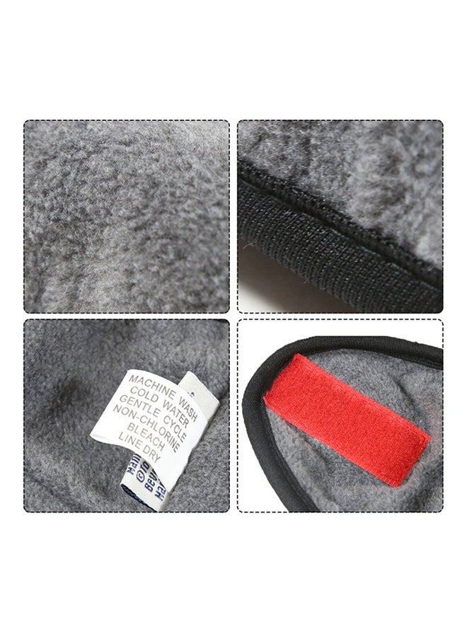 OUTAD Winter Coat With Reflective Belt Navy Blue Syard - Image 2
