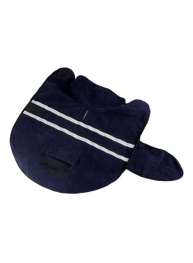 OUTAD Winter Coat With Reflective Belt Navy Blue Lyard - Image 1