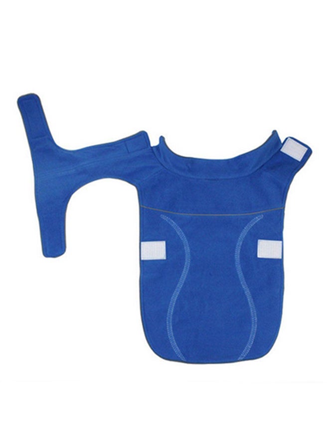 OUTAD Thickened Polar Fleece Winter Coat Blue Myard - Image 3