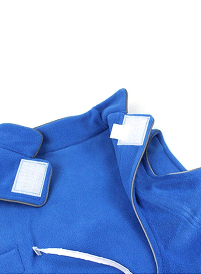 OUTAD Thickened Polar Fleece Winter Coat Blue Myard - Image 4