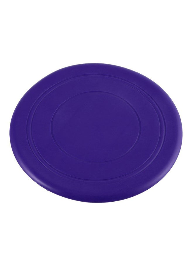 OUTAD Frisbee Silicone Flying Disc Tooth Training Fetch Toy Purple L - Image 2