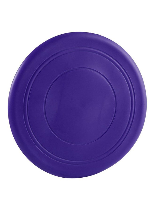 OUTAD Frisbee Silicone Flying Disc Tooth Training Fetch Toy Purple L - Image 4