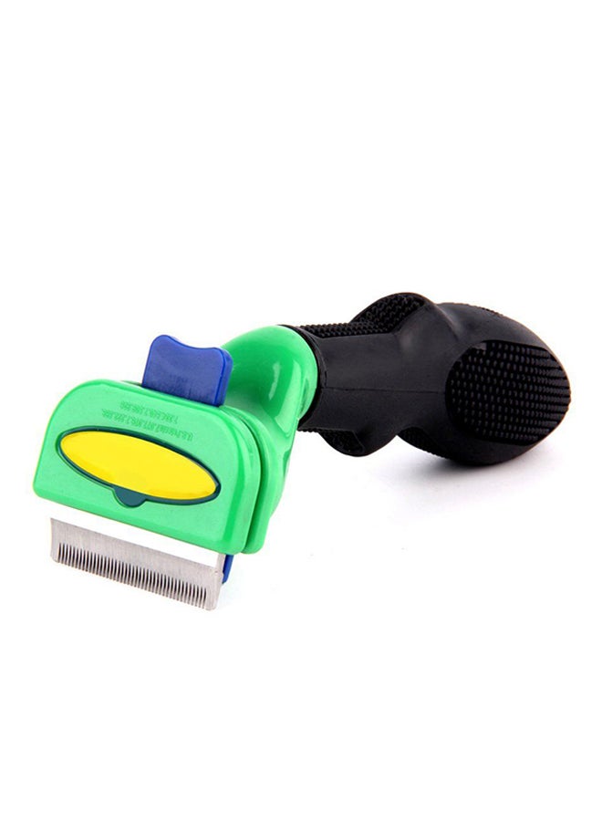 OUTAD Long And Short Hair Grooming Brush Tool Green/Black Smallyard - Image 3