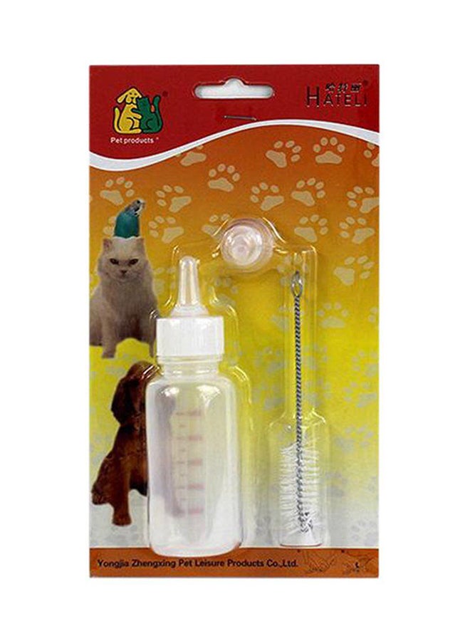 OUTAD Travel Feeding And Drinking Water Bottle Transparent 50ml - Image 3