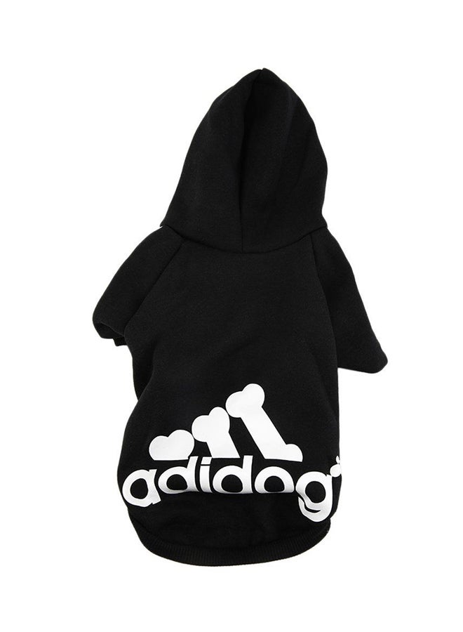 OUTAD Winter Autumn Coat With Hoodie Black S - Image 1