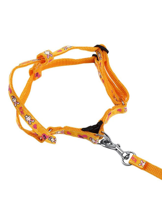 OUTAD Lead Leash With Clip Yellow 120centimeter - Image 5