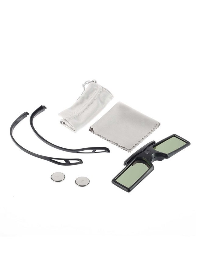 OUTAD - Wireless 3D Active Shutter Glasses Black - Image 1