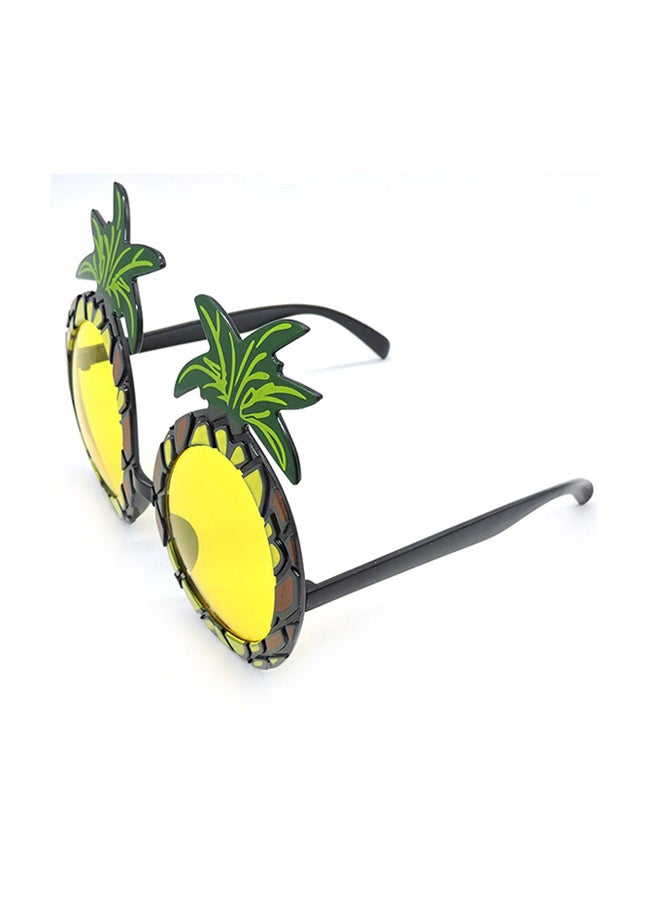 أوتاد نظارة شمسية بإطار كامل الحواف على شكل ثمرة الأناناس - Image 2