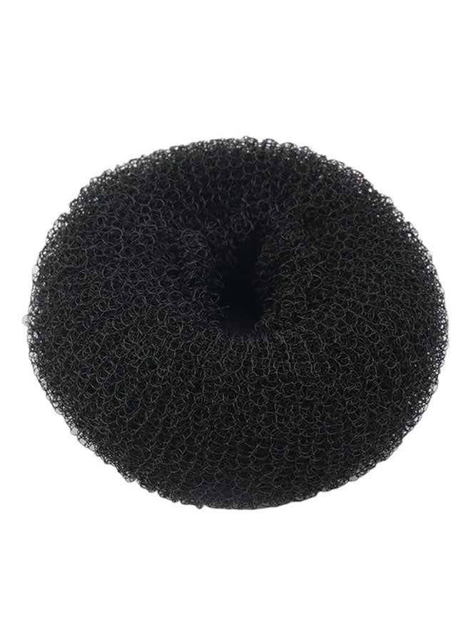 Generic - Donut Shape Sponge Hair Bun Maker Black - Image 1