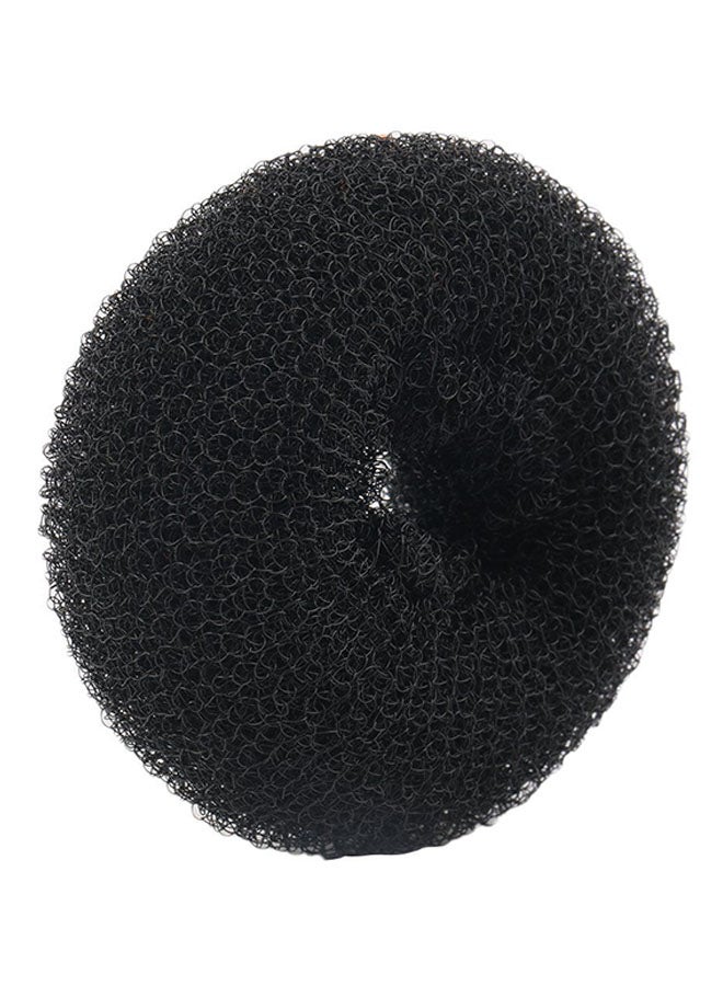 Generic - Donut Shape Sponge Hair Bun Maker Black - Image 1
