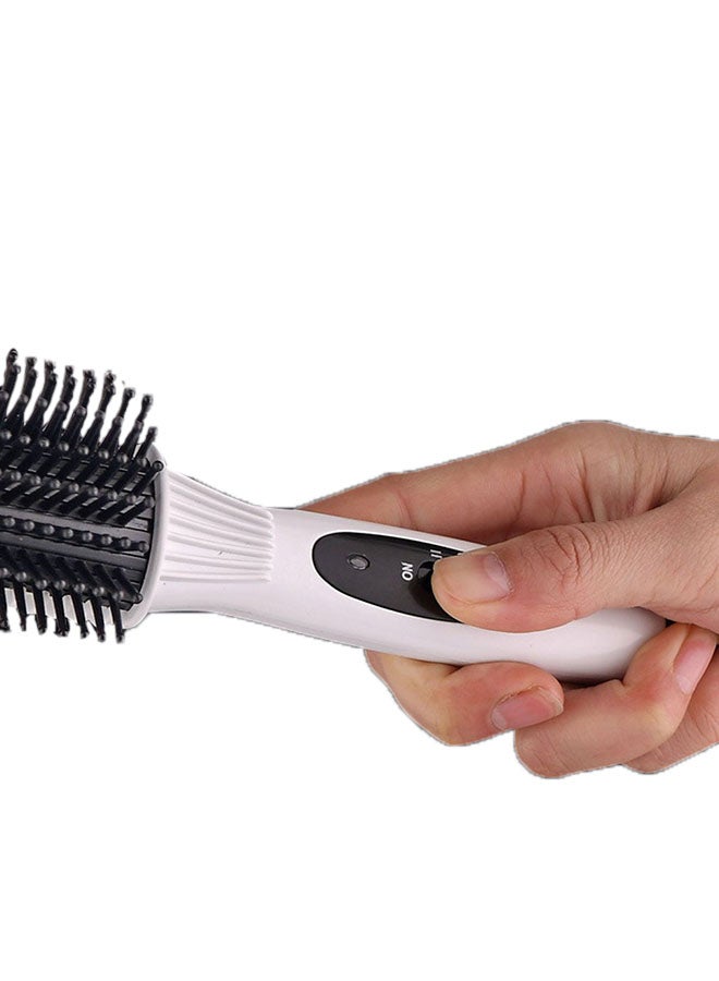 Generic 2-In-1 Auto Electric Hair Comb Curler And Straightener White 5.5inch  - Image 4
