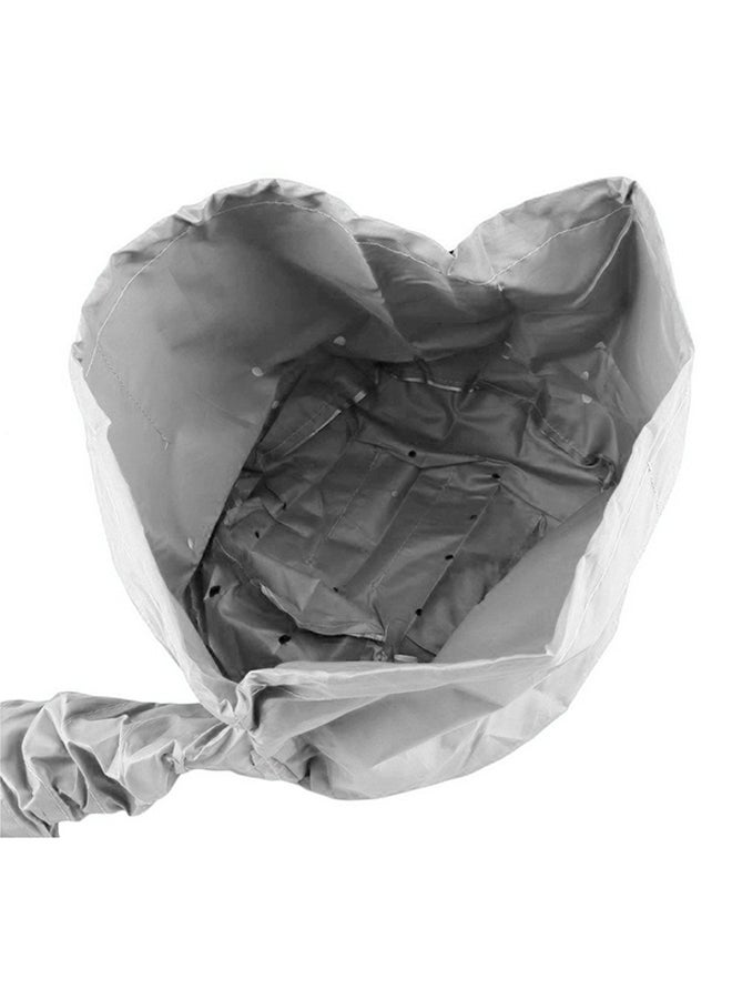 ماركة غير محددة طاقية حرارية مجففة للشعر وقابلة للنقل فضي  - Image 5
