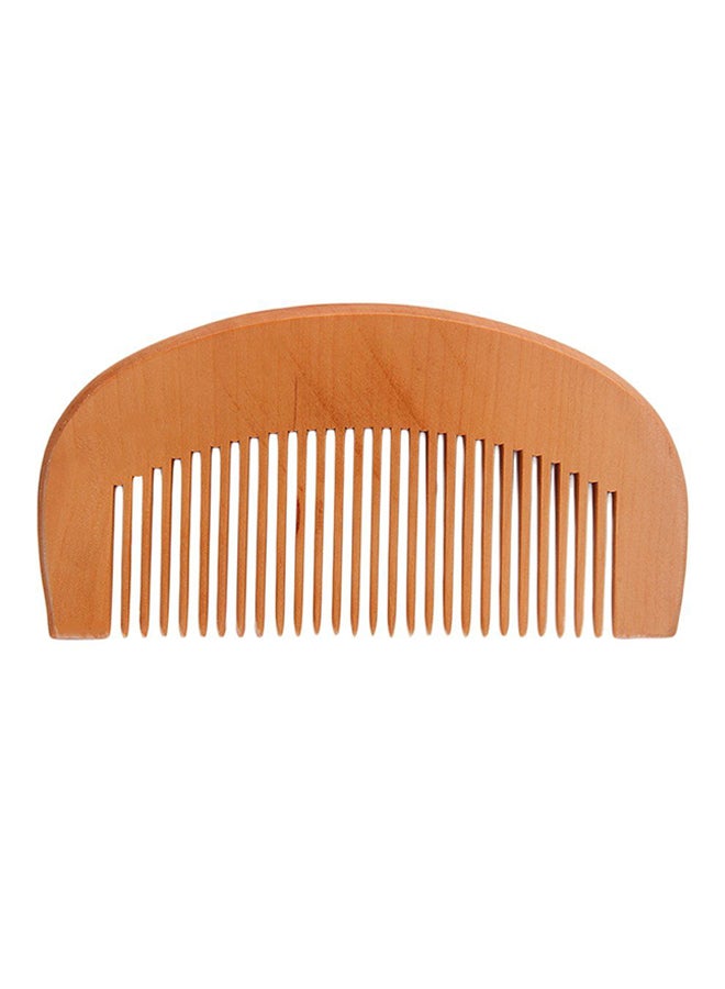 Generic - Natural Wide Tooth Wood Comb Wooden - Image 1