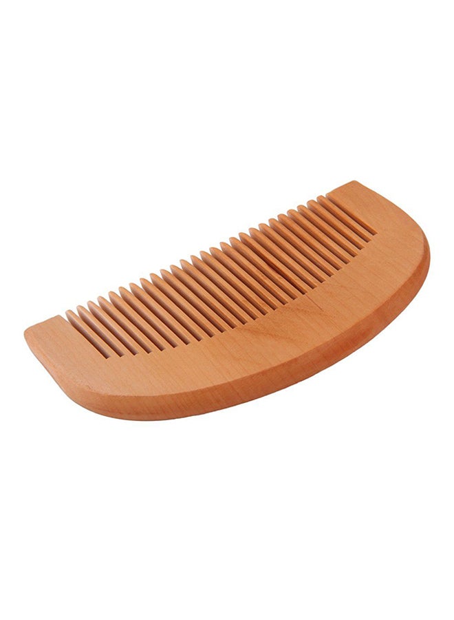 Generic - Natural Wide Tooth Wood Comb Wooden - Image 1