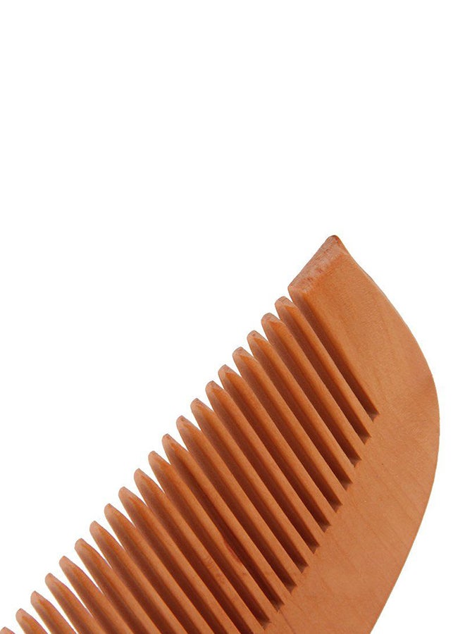 Generic - Natural Wide Tooth Wood Comb Wooden - Image 1