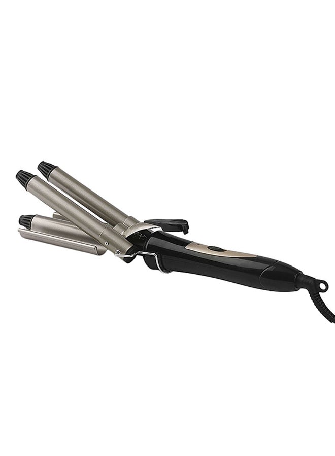 Triple Barrel Ceramic Hair Curling & Waver Iron Tool - Image 4