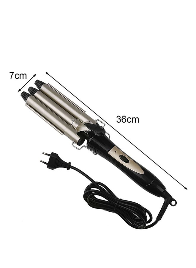 Triple Barrel Ceramic Hair Curling & Waver Iron Tool - Image 5