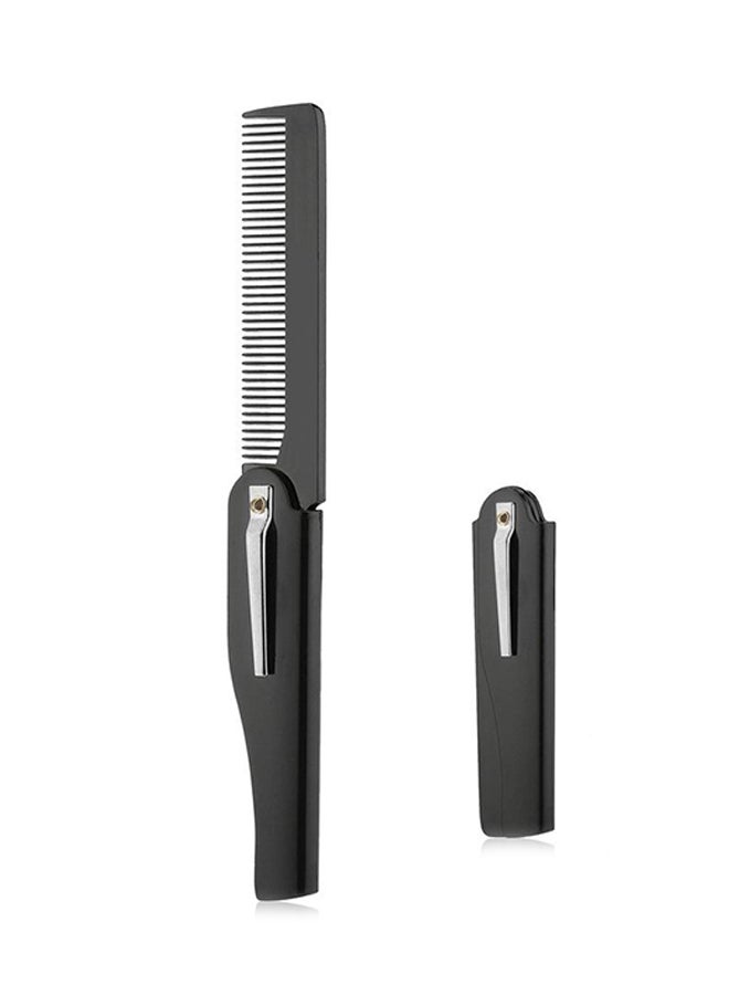 Generic Handmade Folding Hair Clip Comb Black  - Image 3