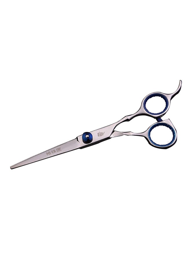 SMITH CHU - Flat Teeth Blade Scissor Set Silver/Blue - Image 1