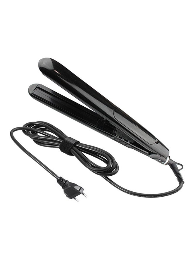 Board Steam Hair Curling Straightener Black - Image 1