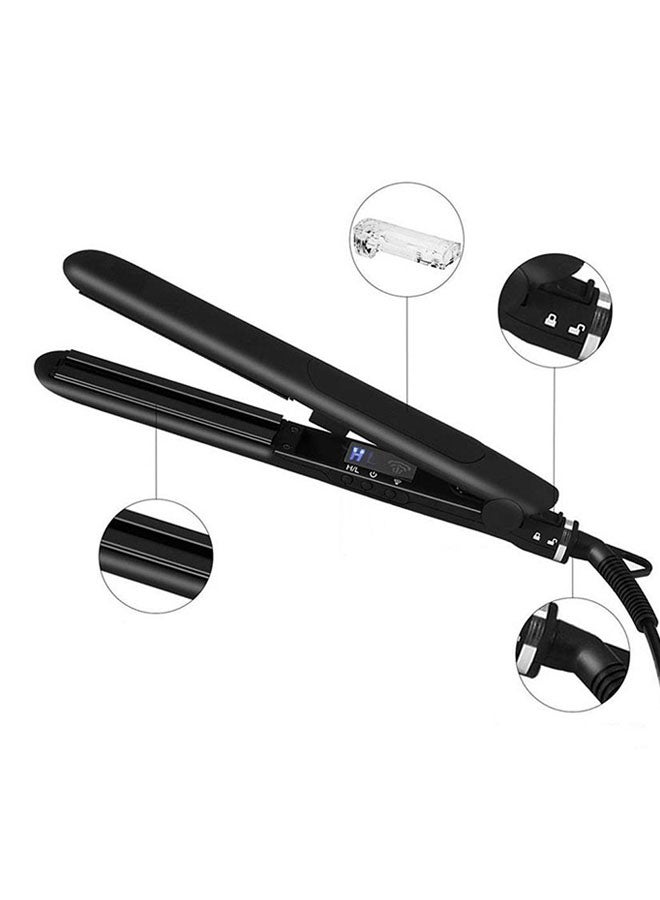 Board Steam Hair Curling Straightener Black - Image 2