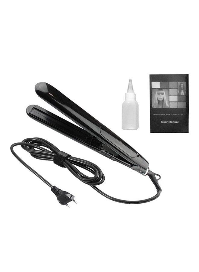 Board Steam Hair Curling Straightener Black - Image 3