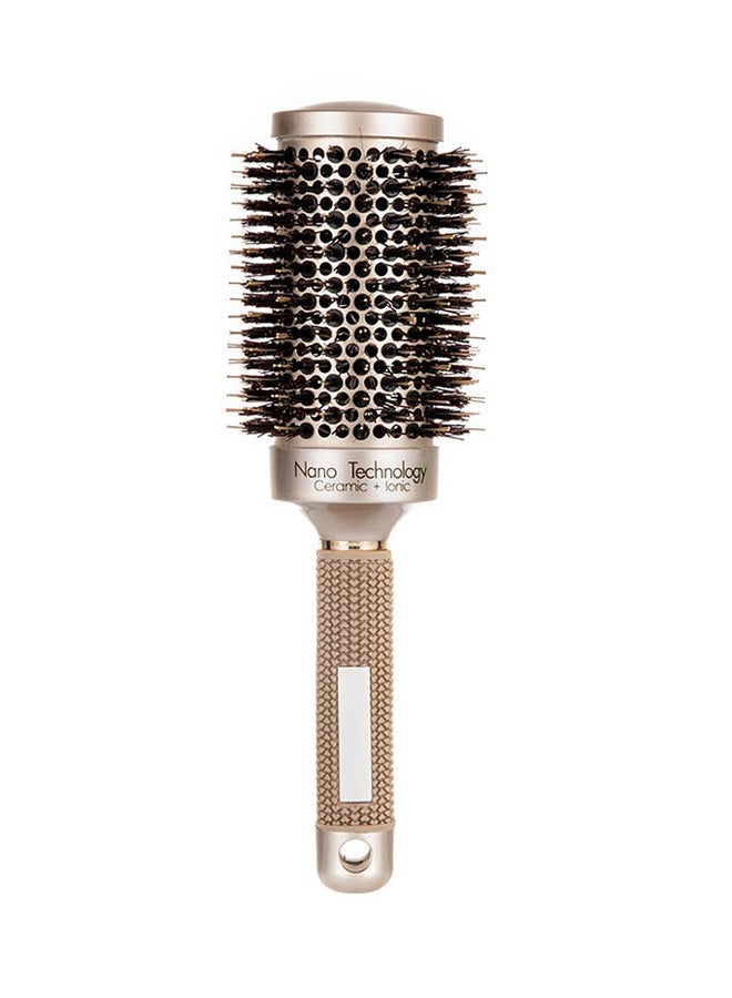 Round Bristle Hairdressing Brush Gold 53mmmm